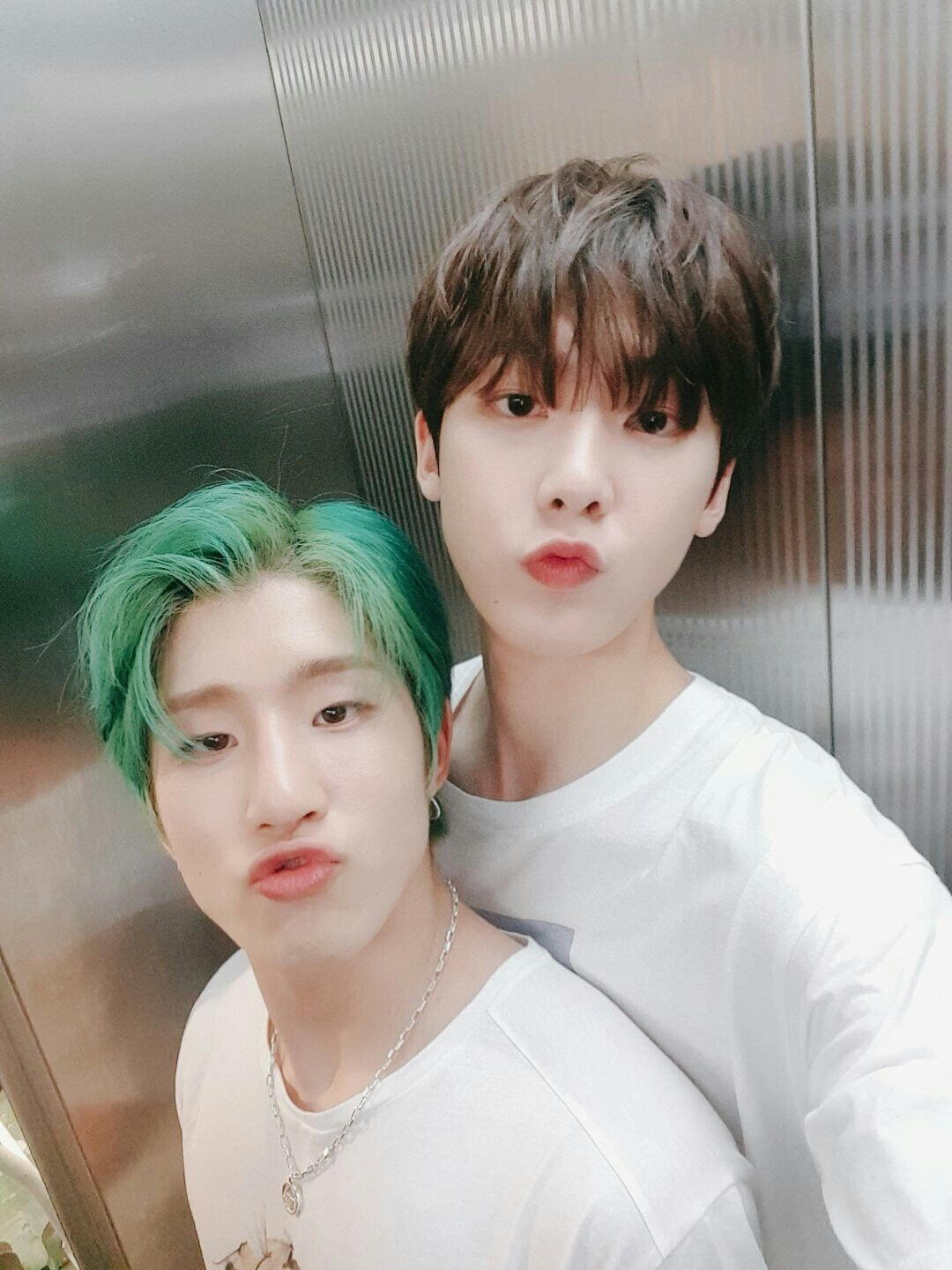 Jinjin and Sanha